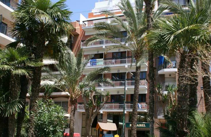 Rosabel Hotell Benidorm Exteriör bild